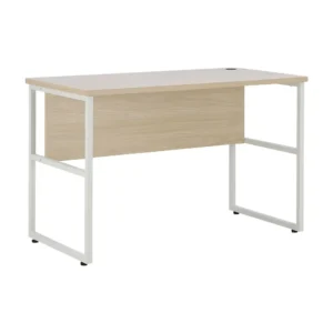 โต๊ะทำงานขาเหล็ก รุ่นแอคทีฟ ขนาด 120 ซม. - คอร์นวอล โอ๊ค