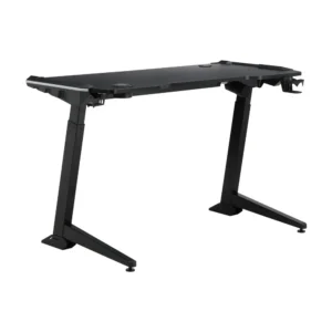 โต๊ะเกมมิ่งปรับระดับไฟฟ้า รุ่นไคลน์ ขนาด 130 ซม. - สีดำ
