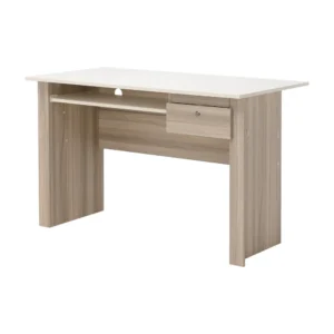 โต๊ะคอมพิวเตอร์ รุ่นลาร่า พลัส ขนาด 120 ซม. - สีแกรนด์ โอ๊ค/ขาว