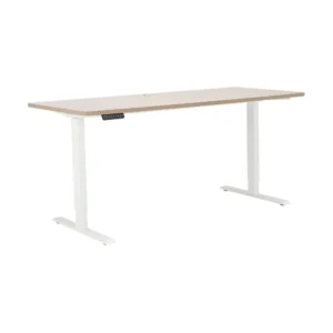 โต๊ะปรับไฟฟ้า รุ่นแสตนเลย์ ขนาด 180 ซม. - สีไลท์ โอ๊ค