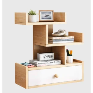 ชั้นวางของบนโต๊ะทำงาน รุ่น 1114-40-Wood